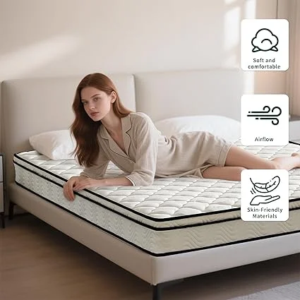 Generic memory foam cooling gel mattress in medium firm feel