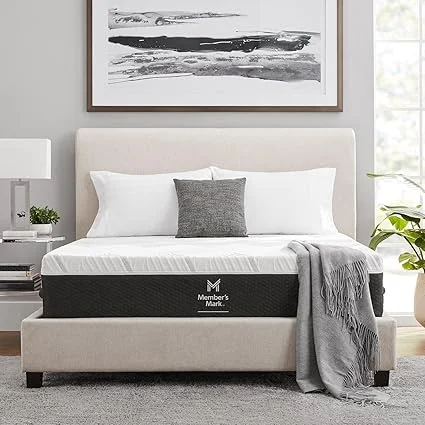Generic MM Hotel Premier 12-inch gel memory foam mattress in queen size