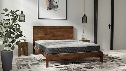 Twin mattress measuring 75 inches long by 38 inches wide