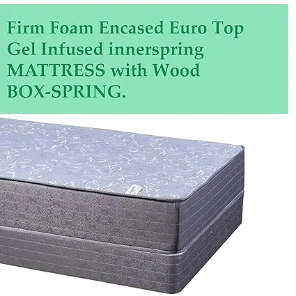Greaton euro top mattress providing firm support and pressure relief