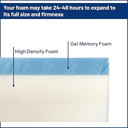 High-density foam Greaton mattress in green for sofa beds