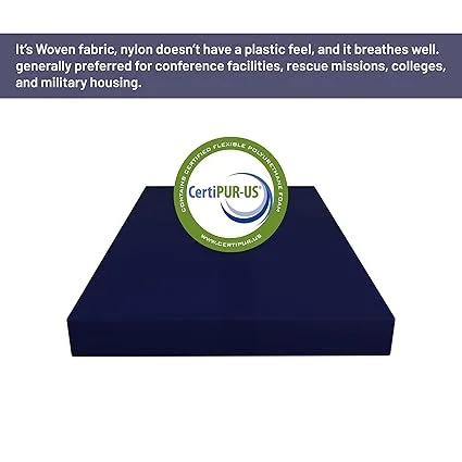 Greaton twin mattress measuring with durable nylon vinyl foam