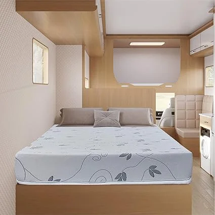 White short queen size Greaton mattress with medium firm support