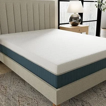 Close-up of Greaton mattress zippered mesh sides for enhanced breathability