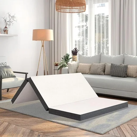Haiput Wam tri-fold gel memory foam mattress in folded position