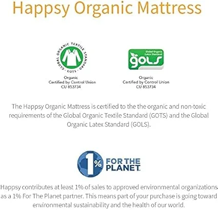 Happsy mattress featuring encased coil layers for enhanced support and durability