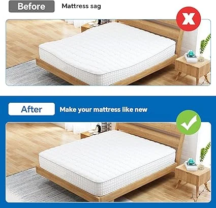 Under mattress firm pad from HOMBYS for a stable and supportive bed foundation