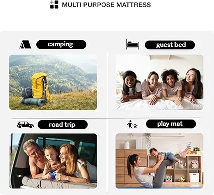 Thick comfortable INFINICE mattress ideal as guest bed alternative