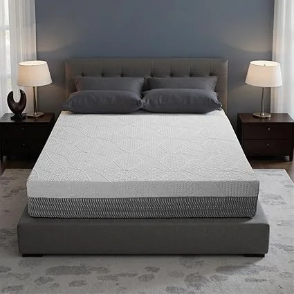 KEIKI queen size multi-layer memory foam mattress with plush thick design