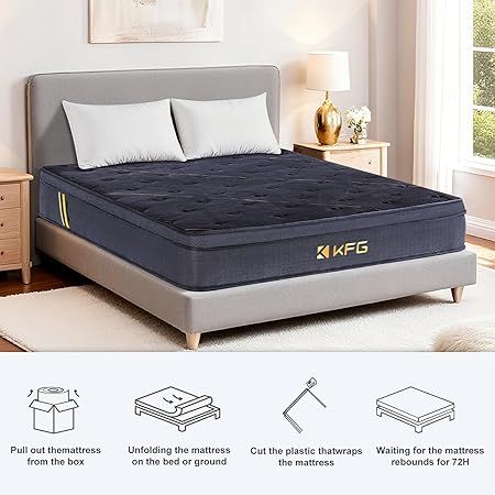 Durable KFG memory foam mattress design