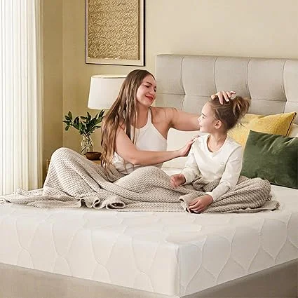 Kids memory foam mattress with medium firm support in a box