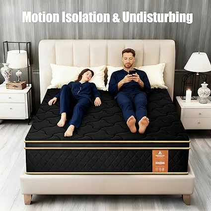 Individually pocket spring mattress for enhanced support and durability