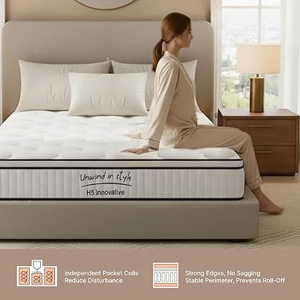 CertiPUR-US certified king mattress in a box from KISLOT