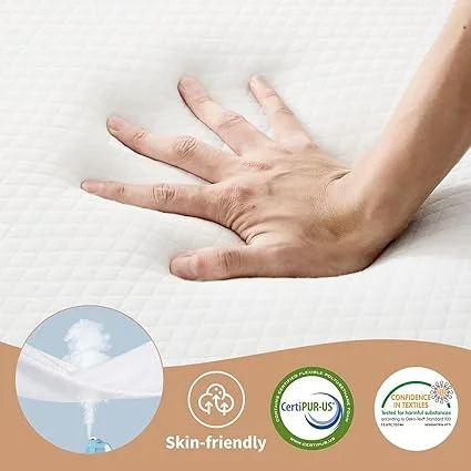 KMFurnila tri-fold mattress showing compact storage capability