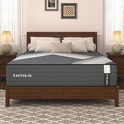 Lechepussleep California King hybrid mattress with 5-zone support