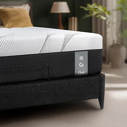 Life Balance hybrid queen mattress with plush copper gel memory foam layers
