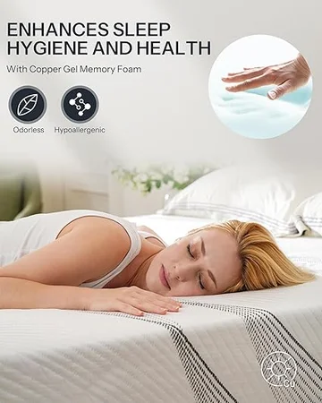 Hypoallergenic and odorless Life Balance mattress with CertiPUR-US certification
