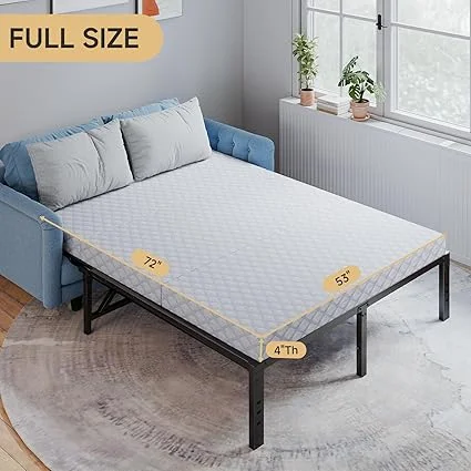 Memory foam mattress for pull out couches by LILYPELLE
