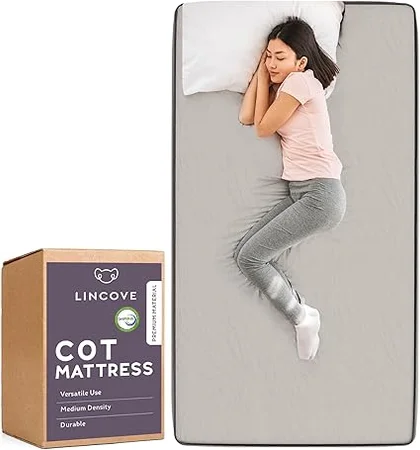 Lincove 30x74 inch mattress designed for folding beds and daybeds