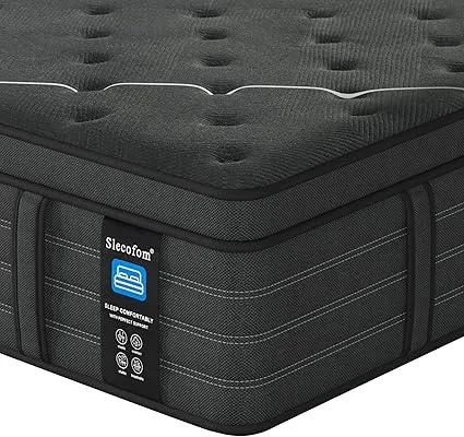 Luckyvo 14-inch queen mattress with gel memory foam for extra firm support