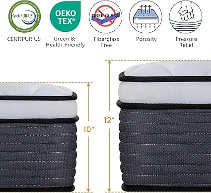 Luxizawmlinium diamond innerspring mattress offering medium firm support