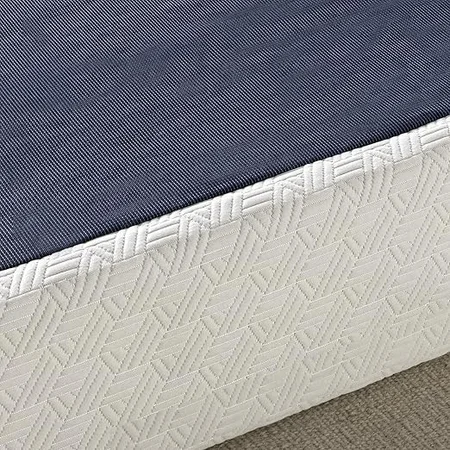 Mattress base with wood support slats and strong frame