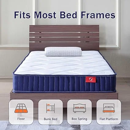 Mdhitsox mattress offering motion isolation and pressure relief for comfortable sleep