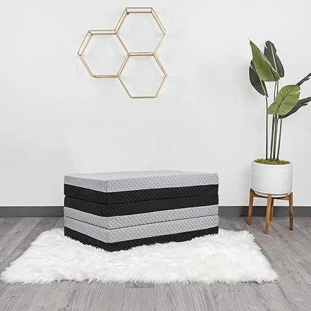 Milliard foldable mattress package with included bonus eye mask