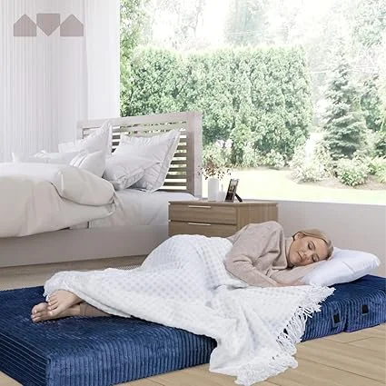 Milliard memory foam foldable mattress twin size unfolded