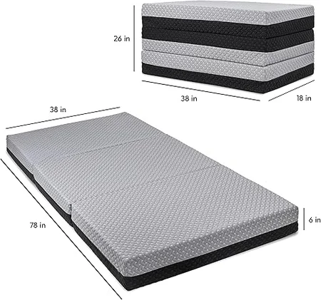 Close-up of Milliard mattress waterproof washable cover material