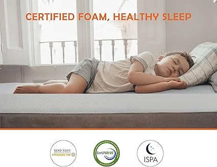 Medium firm twin XL mattress designed to support back pain relief and spinal alignment