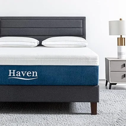 MLILY 12 inch queen gel memory foam mattress with medium firm support