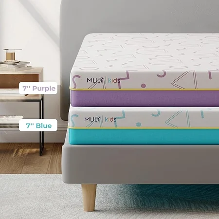 7-inch thick MLILY memory foam mattress with supportive comfort
