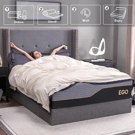 MLILY mattress providing pressure relief and proper back support