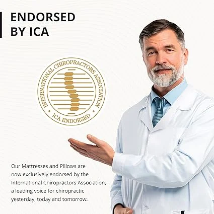 MLILY therapeutic medium firm mattress providing optimal support