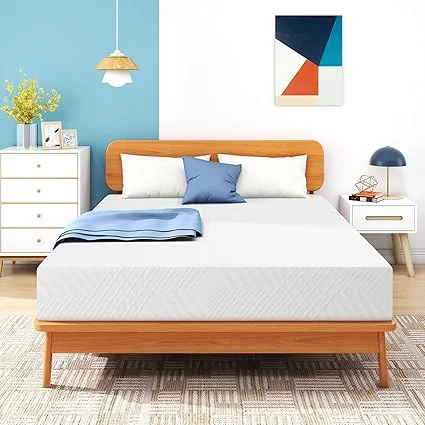 MLILY twin memory foam mattress in bed-in-a-box packaging