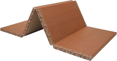Mocuceom tri folding mattress serving as a comfortable floor chair