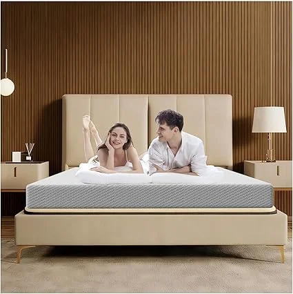 MORANDI 3-inch memory foam mattress with anti-slip bottom