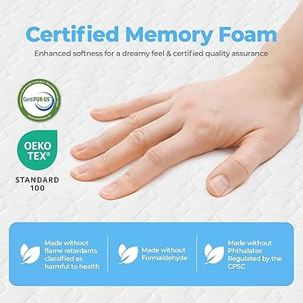 Neo Sleep twin mattress with no fiberglass and soft removable cover
