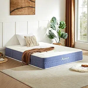 Neohavn Twin XL cooling gel memory foam hybrid mattress for cool sleep