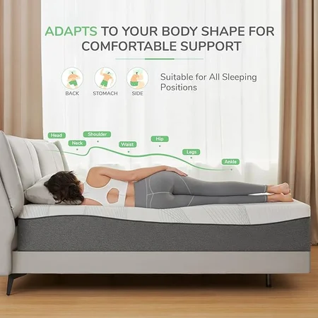 CertiPUR-US certified Novilla memory foam mattress for safe sleep