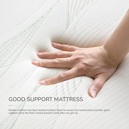 King size mattress setup for pressure relief and relaxing sleep experience