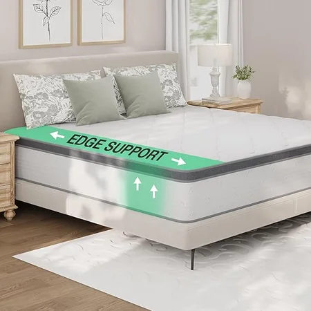 Novilla mattress with individual pocket springs for supportive sleep