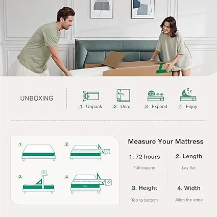 Novilla memory foam mattress contouring for pressure point relief