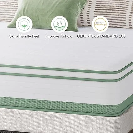 Firm Novilla mattress providing targeted pressure relief in five comfort zones