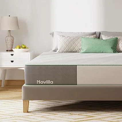 Novilla twin size gel memory foam mattress for cooling sleep