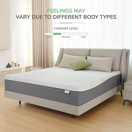 Novilla twin size memory foam mattress offering body support