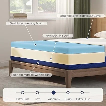 CertiPUR-US certified and fiberglass free twin mattress