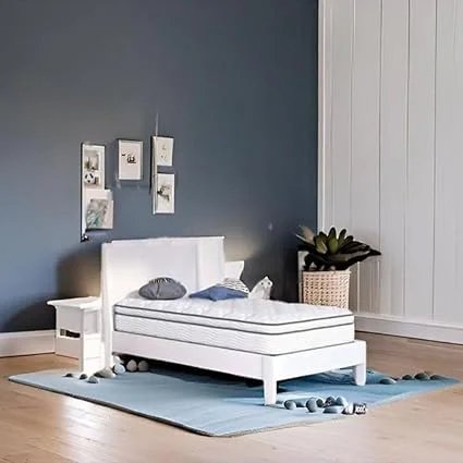 Durable Oakestry mattress in a box ideal for kids, adults, guest rooms, and dorms with cooling sleep technology