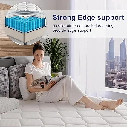 Fiberglass free breathable mattress design